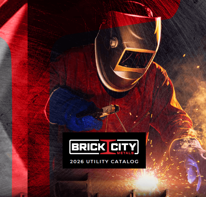 2026 Brick City Metals Utility Catalog cover