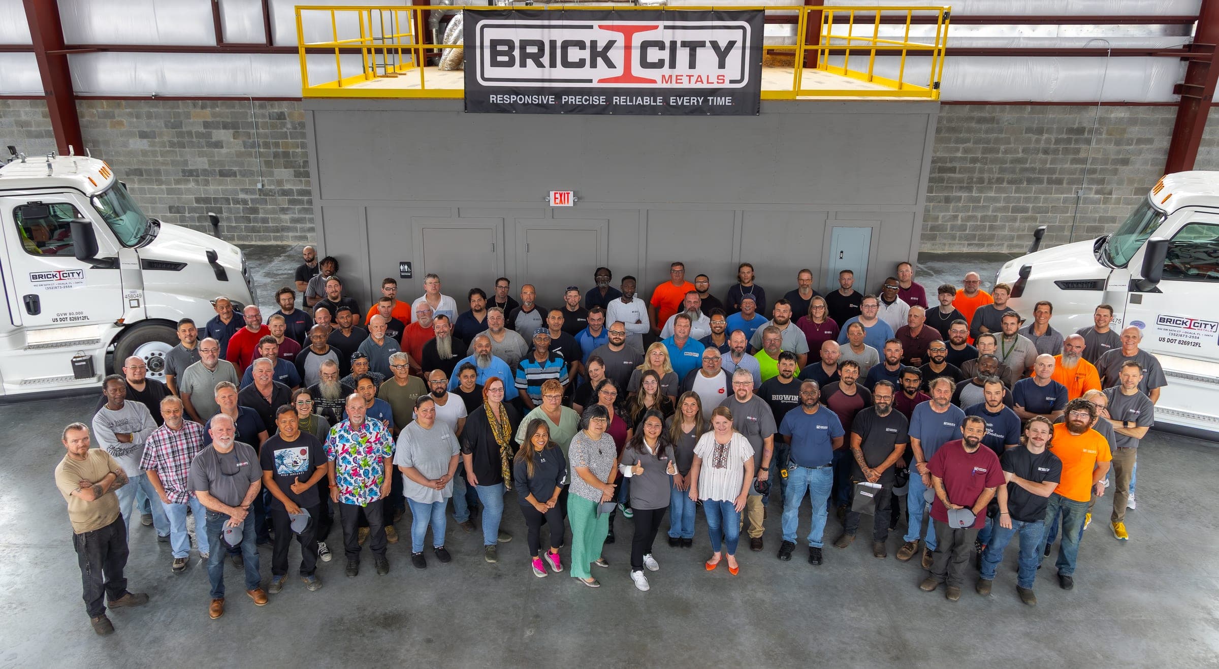 The Brick City Metals team